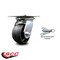 Service Caster 4 Inch Heavy Duty Glass Filled Nylon Caster with Roller Bearing and Swivel Lock SCC-35S420-GFNR-BSL - alternate 6
